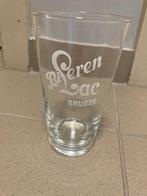 6 oude bierglazen bieren lac brugge, Verzamelen, Biermerken, Ophalen of Verzenden, Zo goed als nieuw, Glas of Glazen, Overige merken
