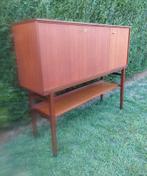 Vintage Scandinavische dressoir  ( teak ), Huis en Inrichting, Ophalen