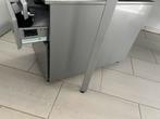 Ladenblok Q BIC op wieltjes,grijs metaal, Enlèvement, Utilisé, Armoire