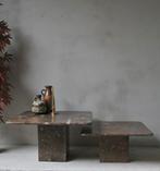 Natuurstenen salontafels set, Huis en Inrichting, Ophalen