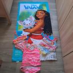 zwempakket, badlaken Vaiana en 3 badpakjes, maat 122-128, Ophalen of Verzenden, Zo goed als nieuw, Meisje, Sport- of Zwemkleding