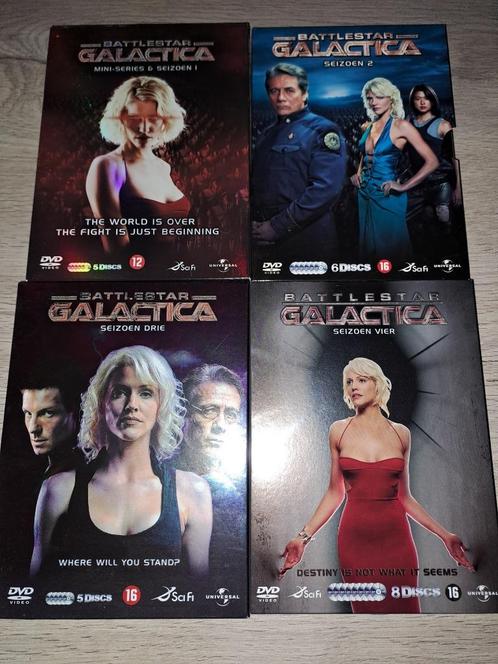 Battlestar Gallactica 1-4, CD & DVD, DVD | TV & Séries télévisées, Comme neuf, Coffret, Enlèvement ou Envoi