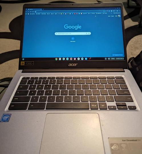 Acer Chromebook 314 (QWERTY), Computers en Software, Chromebooks, Gebruikt, 14 inch, 4 GB of minder, 64 GB, Qwerty, Touchscreen