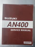 Service manual Suzuki AN400, Motoren, Ophalen of Verzenden, Suzuki
