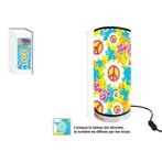 Lampe tube peace and love, Divers, Lampe, Envoi, Neuf