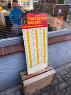 Oud VREDESTEIN Banden Reclamebord, Verzamelen, Ophalen of Verzenden, Gebruikt, Reclamebord