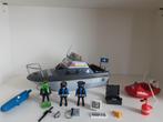 Bateau de police Playmobil avec plongeur et zodiac, Enfants & Bébés, Comme neuf, Ensemble complet, Enlèvement ou Envoi