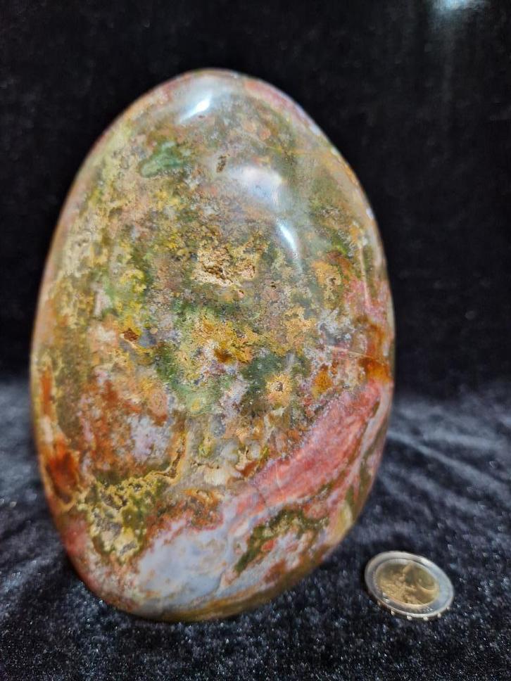 Mooie Jaspis Vrije Vorm - 1,5 KG, Verzamelen, Mineralen en Fossielen, Mineraal, Ophalen of Verzenden