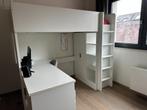 IKEA SMÅSTAD hoogslaper – met bureau, kast en opbergruimte –, Enlèvement, Comme neuf, Lit mezzanine