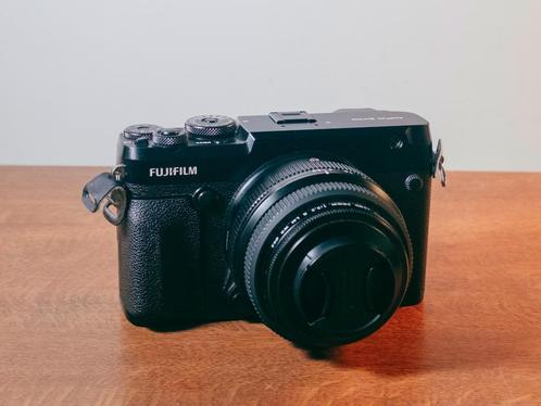 Fujifilm GFX50R + GF 50mm f/3.5, Audio, Tv en Foto, Fotocamera's Digitaal, Zo goed als nieuw, Compact, Fuji, Geen optische zoom