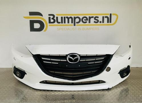 Bumper Mazda 3 BHN1-50031 2013-2018 KLS Voorbumper 2-B9-1281, Auto-onderdelen, Carrosserie, Bumper, Voor, Gebruikt, 6 maanden garantie