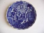 Boch La Louvière Delfts sierbord met breugel afbeelding, Antiquités & Art, Enlèvement ou Envoi
