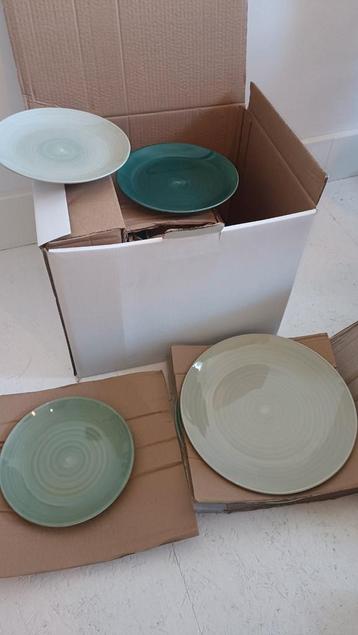 Set / Service vaisselle en grès pour 6 personnes, Enlèvement, Neuf