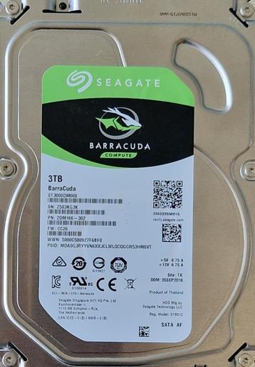 Seagate BarraCuda 3 Tb