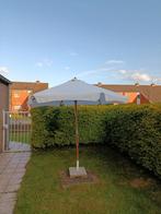 Parasol Umbria toile Beige Diam. 250cm, Gebruikt, Waterdicht, Stokparasol, 2 tot 3 meter