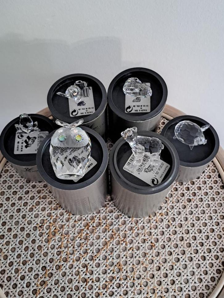 Lot Swarovski beeldjes, Verzamelen, Swarovski, Zo goed als nieuw, Ophalen