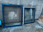 Fenêtre en PVC à 3 portes à double vitrage avec support pivo, Enlèvement, Utilisé