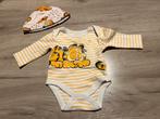 Setje Garfield (Primark, maat 50), Enfants & Bébés, Vêtements de bébé | Taille 50, Comme neuf, Primark, Ensemble, Enlèvement ou Envoi