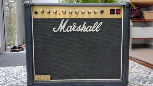 Marshall JCM800 Lead gitaarversterker, Musique & Instruments, Amplis | Basse & Guitare, Utilisé, Guitare, 50 à 100 watts, Enlèvement