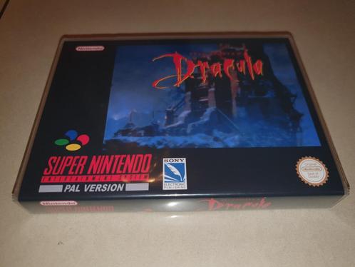 Bram Stoker's Dracula SNES Game Case, Consoles de jeu & Jeux vidéo, Jeux | Nintendo Super NES, Comme neuf, Envoi
