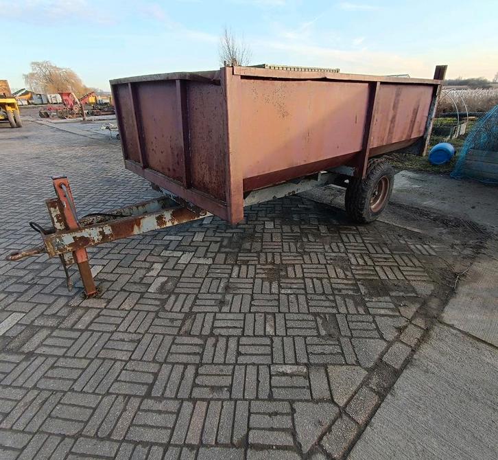 Landbouw kipkar kipper aanhanger, Zakelijke goederen, Landbouw | Werktuigen, Ophalen