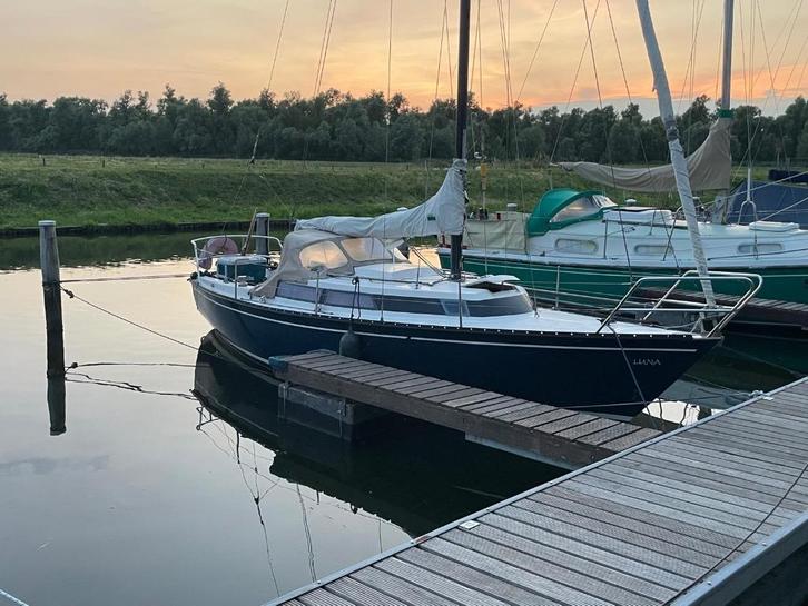 Zeilboot Prins wing 7.2, Watersport en Boten, Kajuitzeilboten en Zeiljachten, Gebruikt, Tourjacht of Cruiser, Polyester, 6 tot 9 meter