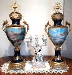 Vases en porcelaine en bronze, Enlèvement ou Envoi, Bronze