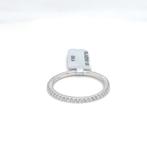 SILVER 925 ZIRCON ETERNITY RING, 20 of groter, Wit, Nieuw, Ophalen of Verzenden