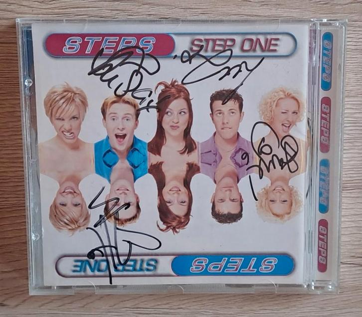 Steps - Step One (SIGNED!), Cd's en Dvd's, Cd's | Pop, Gebruikt, 1980 tot 2000, Ophalen of Verzenden