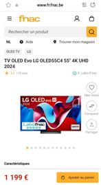 LG OLED 55C4 TV NIEUW EN VERPAKT, Audio, Tv en Foto, Overige Audio, Tv en Foto, Ophalen