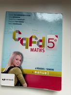 Manuel CQFD 5 - Mathématiques (De Boeck), Livres, Livres scolaires, Enlèvement ou Envoi, Comme neuf, Secondaire