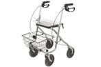 Rollator met Mandje en Zitje, Diversen, Rollators, Ophalen, Lichtgewicht