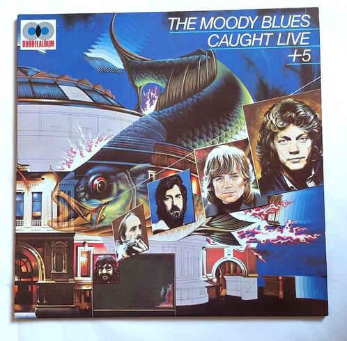 The Moody Blues – Caught Live +5 (1977), CD & DVD, Vinyles | Rock, Enlèvement ou Envoi