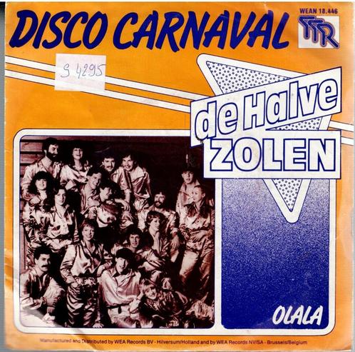Vinyl, 7"   /   De Halve Zolen   – Disco Carnaval, Cd's en Dvd's, Vinyl | Overige Vinyl, Overige formaten, Ophalen of Verzenden
