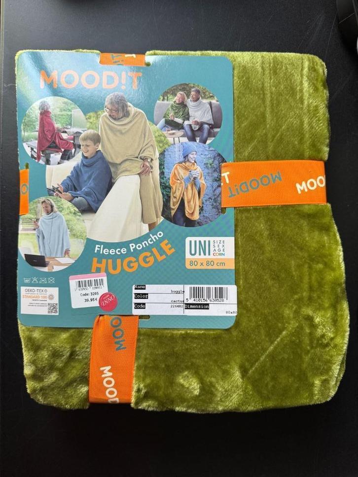 set van 2 identieke NIEUWE poncho's, Kleding | Dames, Homewear, Nieuw, Groen, Ophalen of Verzenden