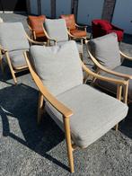 Lot fauteuils zetels merk ercol ook apart te koop, Huis en Inrichting, Fauteuils, Ophalen, Zo goed als nieuw, Stof