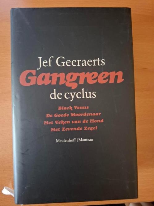 Gangreen de cyclus Jef Geeraerts 4 verhalen 1067pagina's, Livres, Littérature, Comme neuf, Belgique, Enlèvement ou Envoi