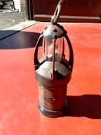 Oude mijnwerkers lamp, Ophalen