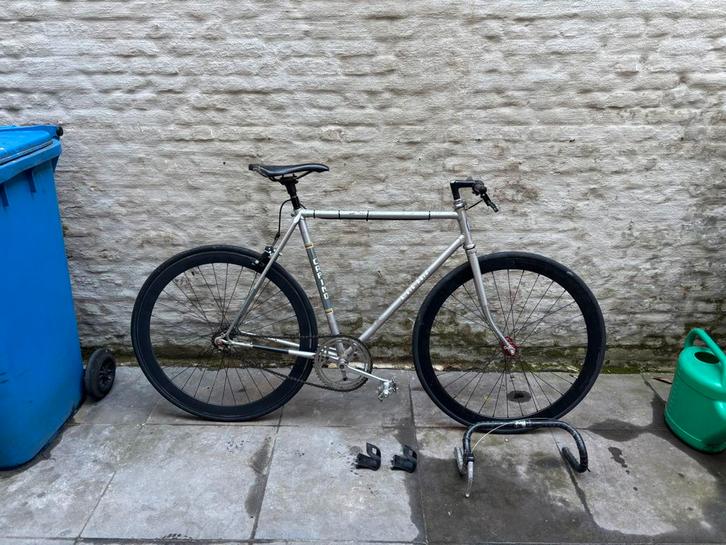 Fixie/koersfiets, Vélos & Vélomoteurs, Accessoires vélo | Remorques, Utilisé, Enlèvement