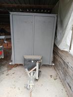 gesloten aanhangwagen, Ophalen, Gebruikt