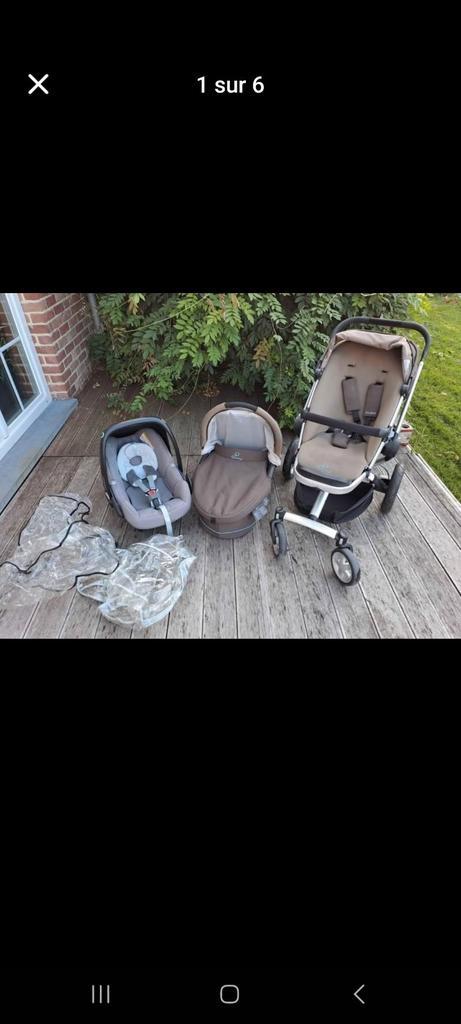 Ensemble poussette Quinny Buzz + Maxi Cosy, Kinderen en Baby's, Kinderwagens en Combinaties, Gebruikt, Kinderwagen, Quinny, Ophalen
