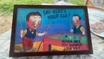 Vintage jaren 50 prent ingekaderd, Verzamelen, Posters, Ophalen of Verzenden, Gebruikt