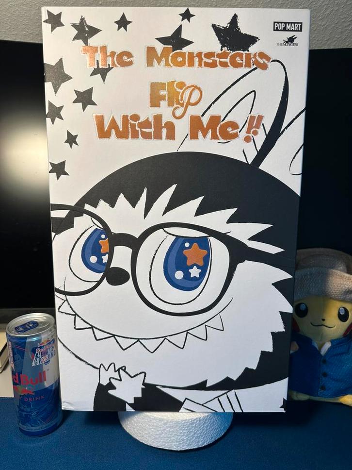 Pop Mart Labubu The Monsters Flip With Me Vinyl Plush Doll, Verzamelen, Poppetjes en Figuurtjes, Nieuw, Ophalen of Verzenden