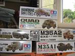 lot bouwdozen van legervrachtwagens op 1/35, Ophalen of Verzenden, Nieuw, Truck, Overige merken