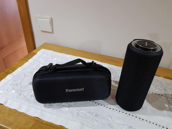 Enceinte Bluetooth TRONSMART T6 Plus, TV, Hi-fi & Vidéo, Enceintes, Comme neuf, Subwoofer, Moins de 60 watts, Autres marques, Enlèvement