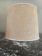 Lampenkap in grof geweven stof, Gebruikt, Ophalen of Verzenden, Minder dan 25 cm, Wit