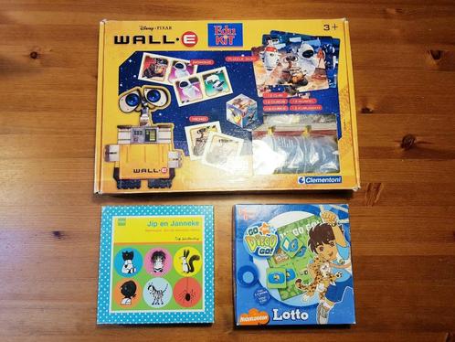 Pakket WallE/Jip&Janneke/Diego, Kinderen en Baby's, Speelgoed | Educatief en Creatief, Gebruikt, Puzzelen, Ophalen of Verzenden