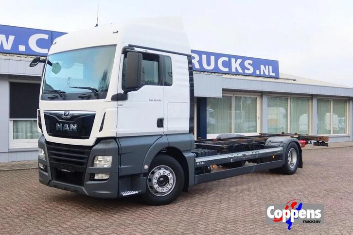 MAN TGX 18 .340 4x2 Full air Chassis, twist locks, Auto's, Vrachtwagens, Bedrijf, ABS, Airconditioning, Cruise Control, MAN, Diesel