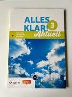 Alles klar! Aktuell 3 (1u) leerwerkboek (+ diddit), Boeken, Schoolboeken, ASO, Duits, Nieuw, Ophalen of Verzenden