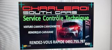 *** NEWS*SERVICE CONTROLE TECHNIQUE**CHARLEROI SOUTH CARS***